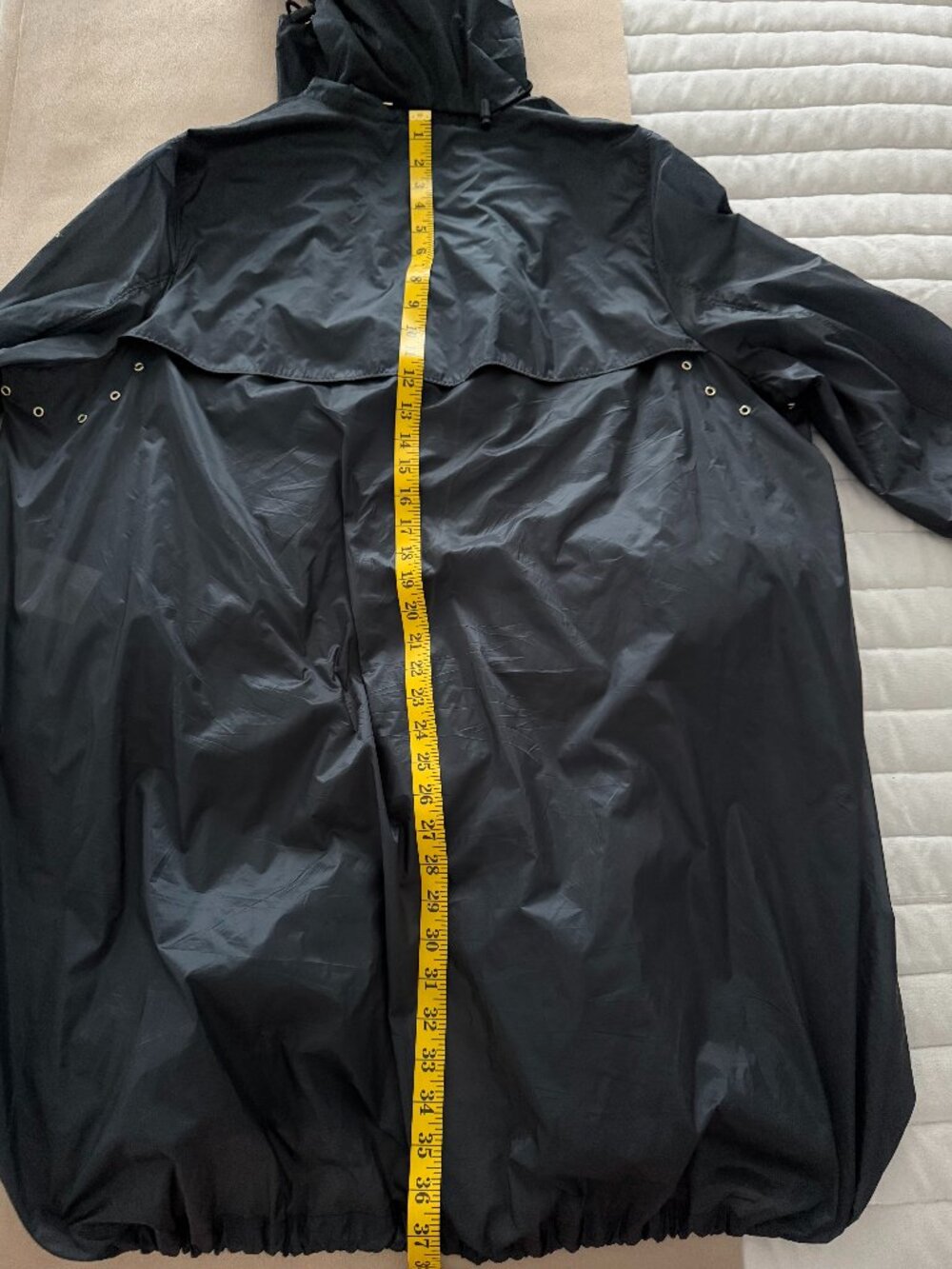 Burberry Cardingmill Lightweight Hooded Blue Parka Size XS - Picture 8 of 14